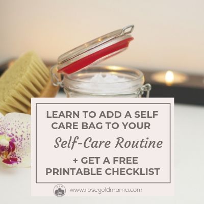 Pro-tip for busy working moms, add a self-care to your routine. This will make everything 10x more convenient. +Download the self-care ideas checklist.