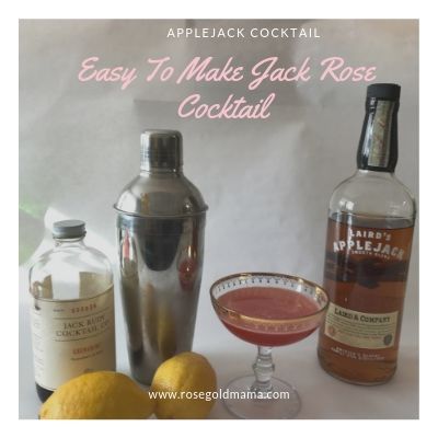 Sophisticated yet simple, a Jack Rose drink ismade with applejack and ideal for a hot summer night. Get the recipe and free cocktail recipe card here. 