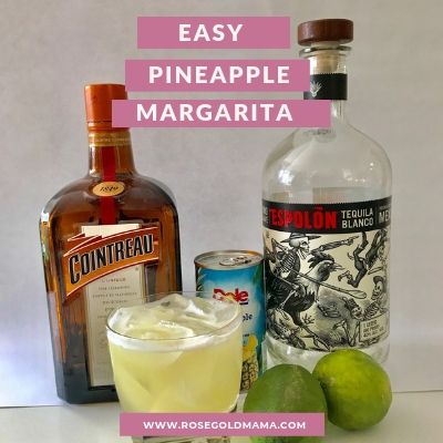 The easy and delicious pineapple margarita recipe will knock your socks off and cool your guests down. 