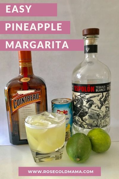 The easy and delicious pineapple margarita recipe will knock your socks off and cool your guests down.